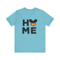 Home Mickey  - Black Unisex Jersey Short Sleeve Tee