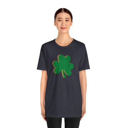 South Bend Shamrock - Green / Gold - Unisex Jersey Short Sleeve Tee