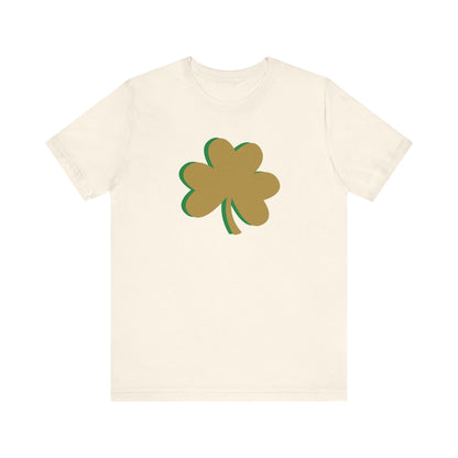 South Bend Shamrock - Gold / Green - Unisex Jersey Short Sleeve Tee