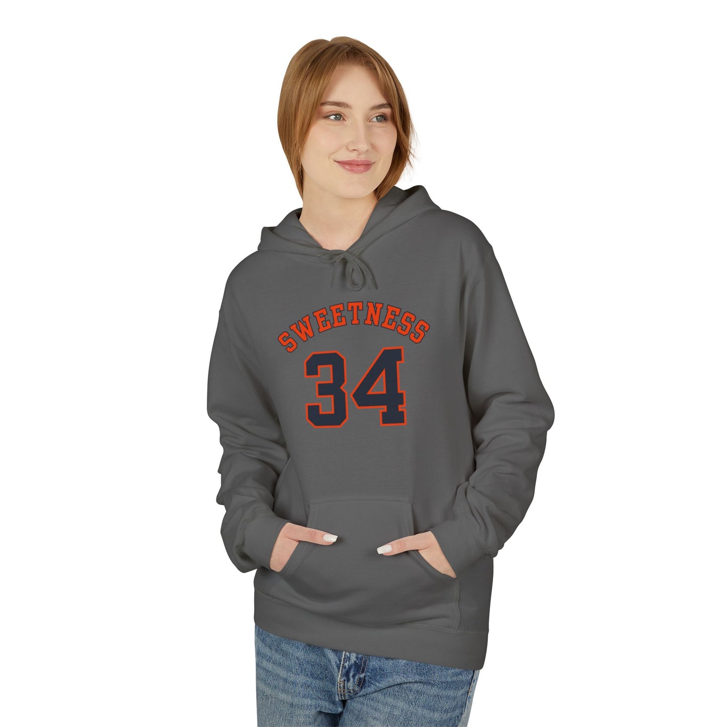 Football - Sweetness | Unisex Midweight Softstyle Fleece Hoodie