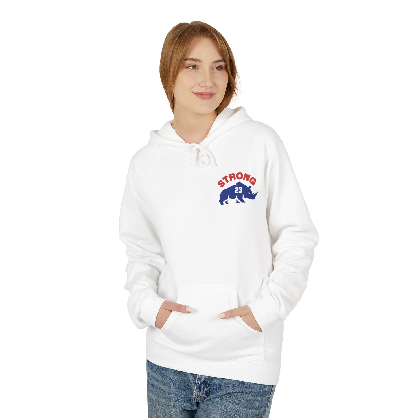 Baseball - 23 Strong | Unisex Midweight Softstyle Fleece Hoodie