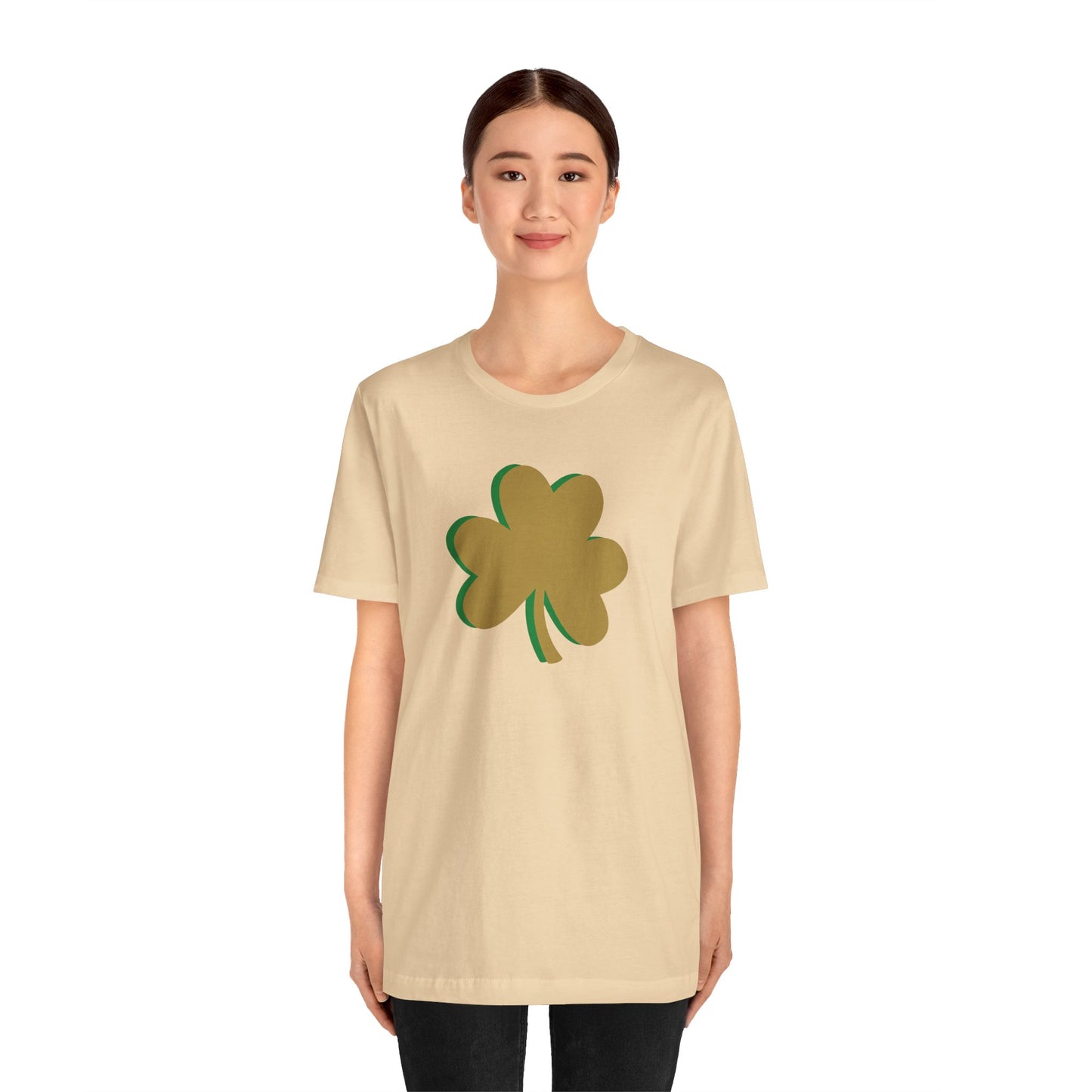 South Bend Shamrock - Gold / Green - Unisex Jersey Short Sleeve Tee