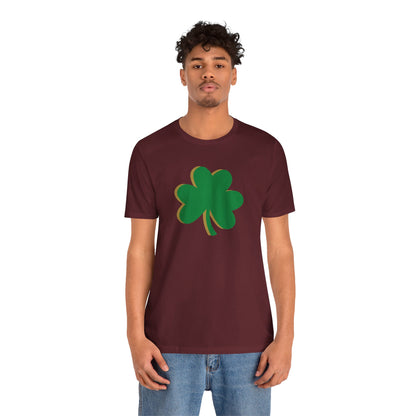 South Bend Shamrock - Green / Gold - Unisex Jersey Short Sleeve Tee