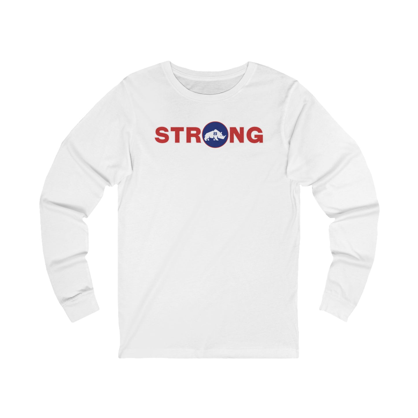 Baseball - 23 Strong | Unisex Jersey Long Sleeve Tee