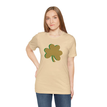 South Bend Shamrock - Gold / Green - Unisex Jersey Short Sleeve Tee