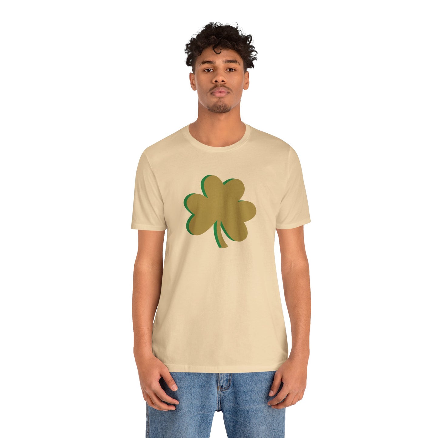 South Bend Shamrock - Gold / Green - Unisex Jersey Short Sleeve Tee