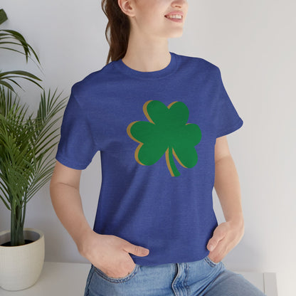 South Bend Shamrock - Green / Gold - Unisex Jersey Short Sleeve Tee