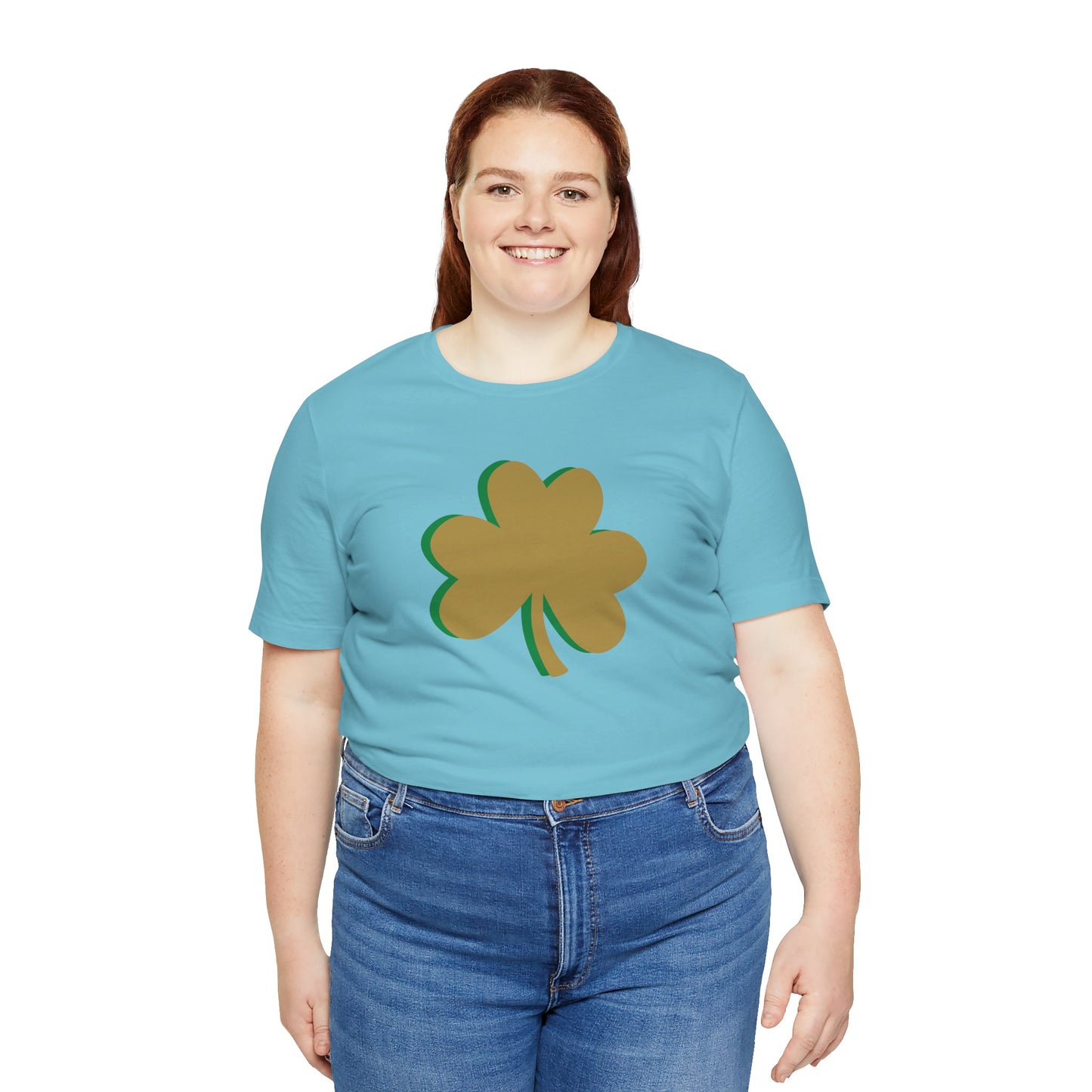 South Bend Shamrock - Gold / Green - Unisex Jersey Short Sleeve Tee