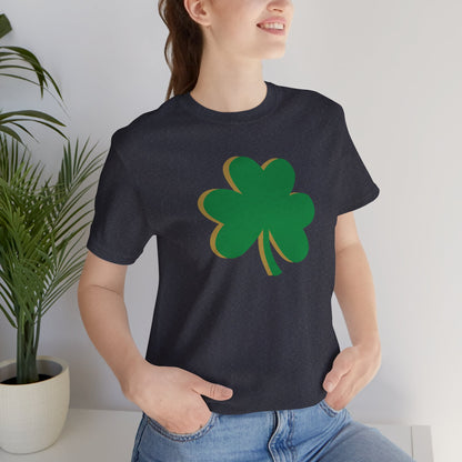 South Bend Shamrock - Green / Gold - Unisex Jersey Short Sleeve Tee