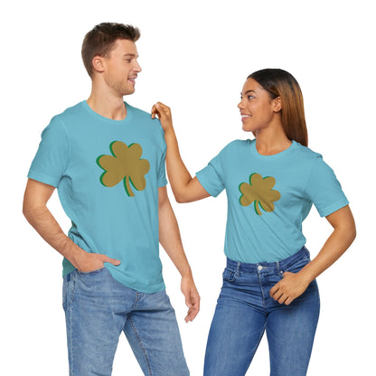 South Bend Shamrock - Gold / Green - Unisex Jersey Short Sleeve Tee