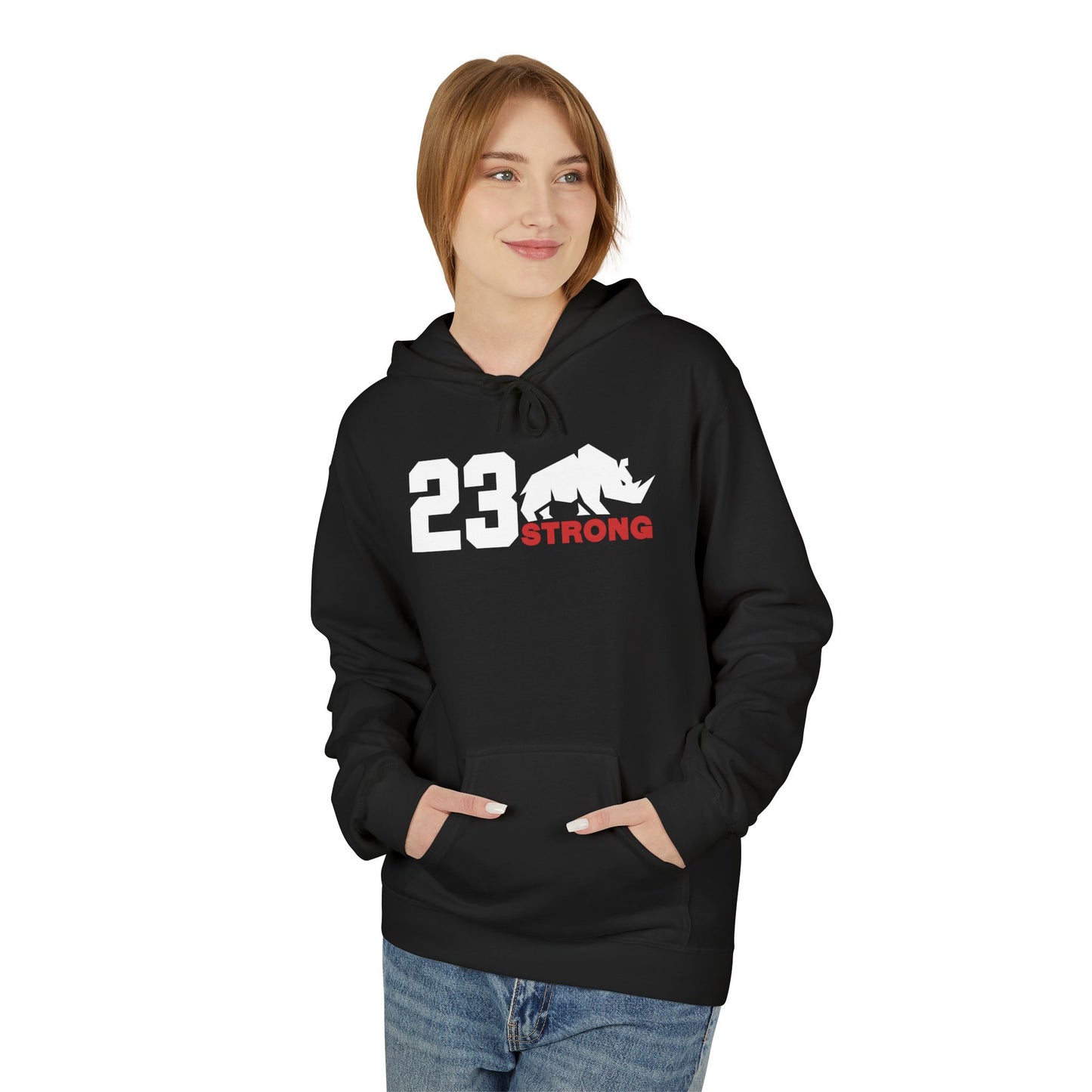 Baseball - 23 Strong | Unisex Midweight Softstyle Fleece Hoodie