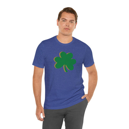 South Bend Shamrock - Green / Gold - Unisex Jersey Short Sleeve Tee