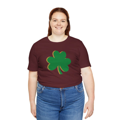 South Bend Shamrock - Green / Gold - Unisex Jersey Short Sleeve Tee