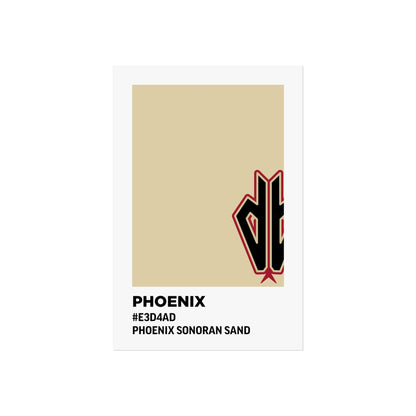 Arizona Baseball Team Paint Swatch - Phoenix - Diamondbacks - Sonoran Sand