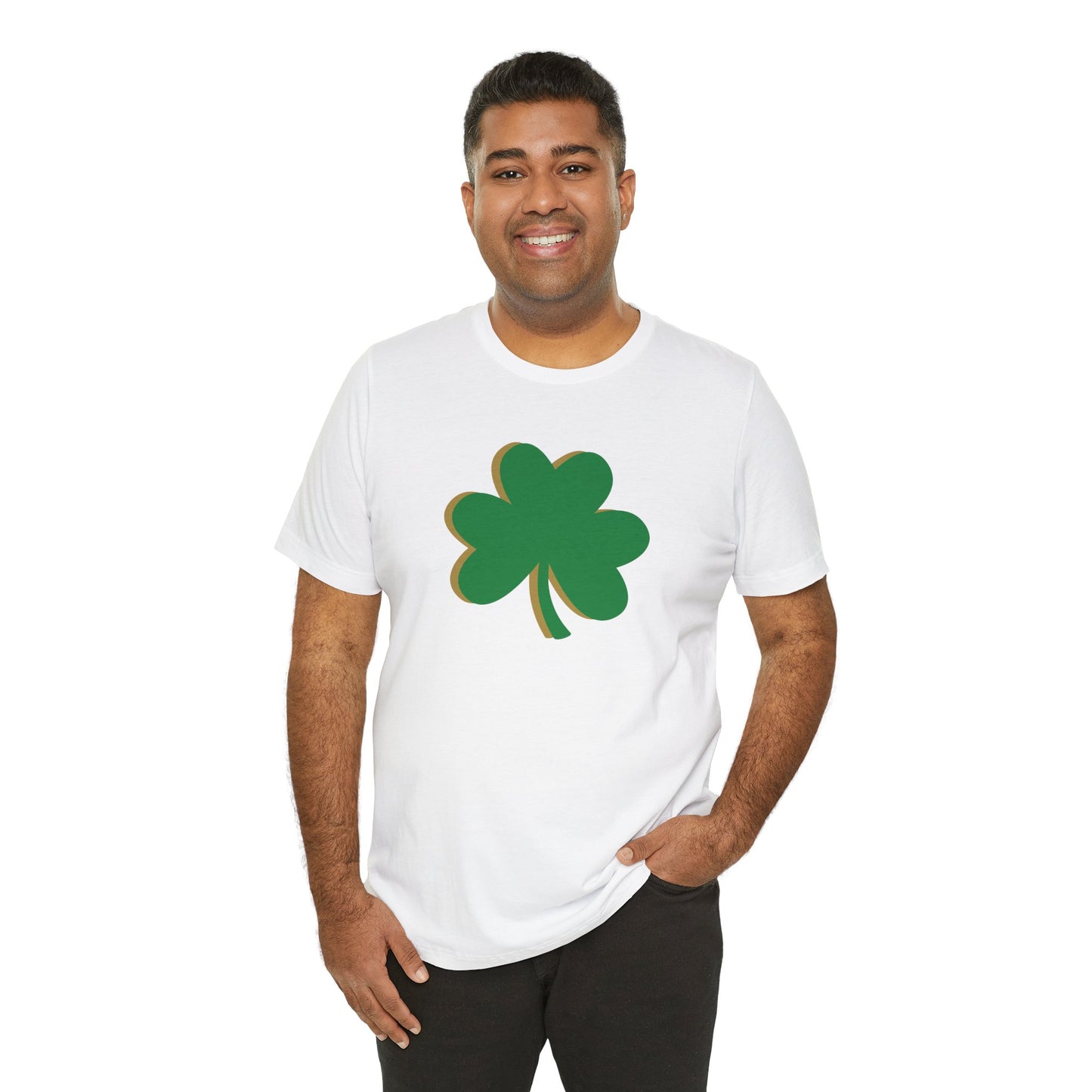 South Bend Shamrock - Green / Gold - Unisex Jersey Short Sleeve Tee