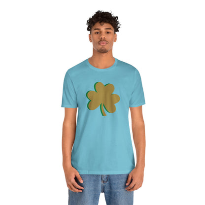 South Bend Shamrock - Gold / Green - Unisex Jersey Short Sleeve Tee