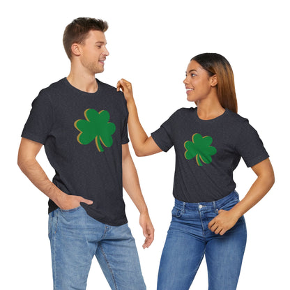 South Bend Shamrock - Green / Gold - Unisex Jersey Short Sleeve Tee