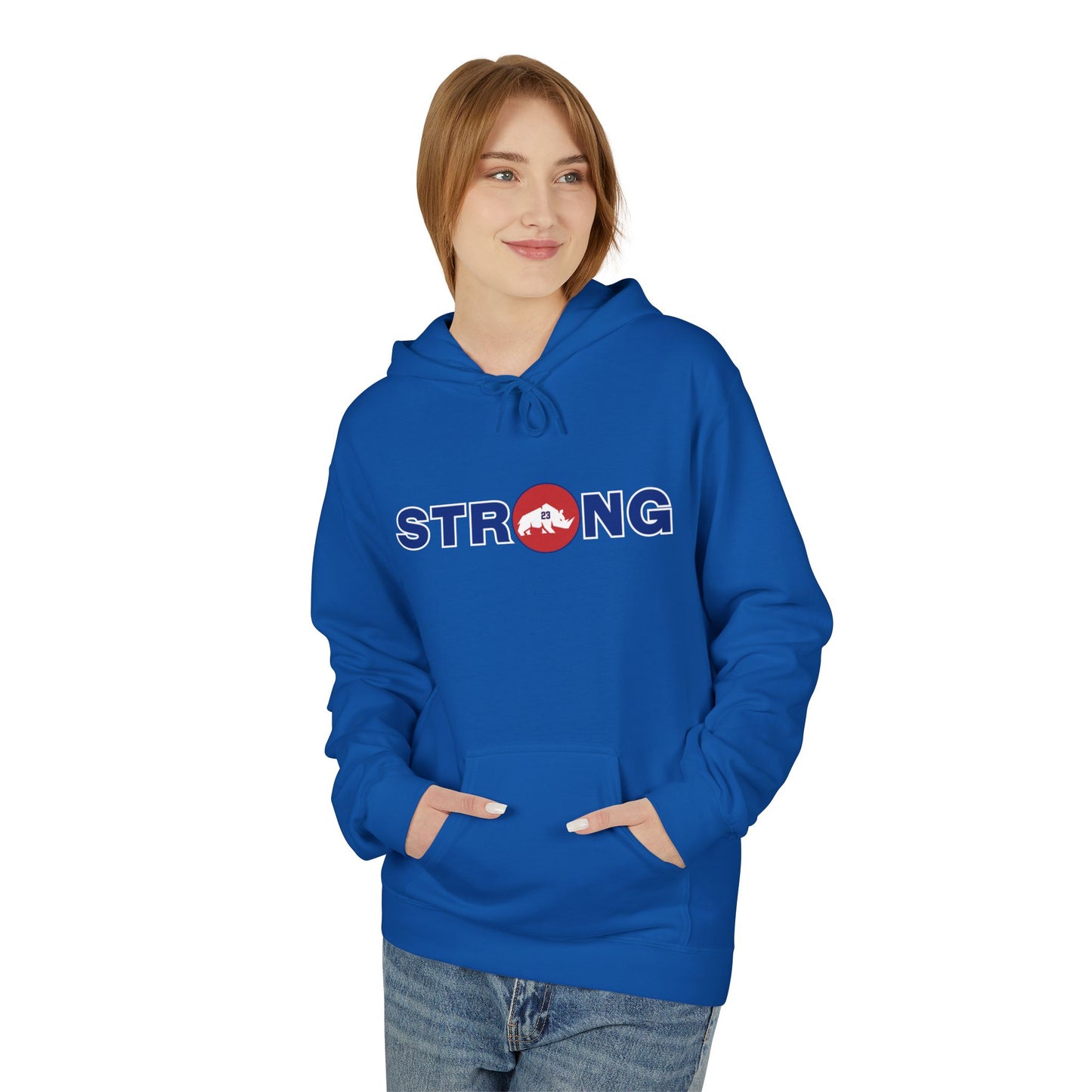 Baseball - 23 Strong | Unisex Midweight Softstyle Fleece Hoodie