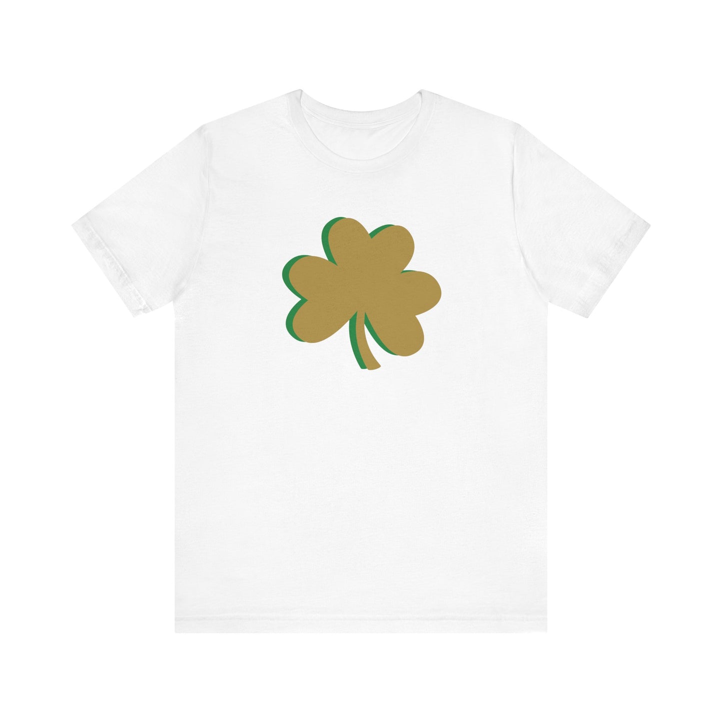 South Bend Shamrock - Gold / Green - Unisex Jersey Short Sleeve Tee