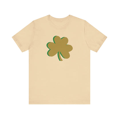 South Bend Shamrock - Gold / Green - Unisex Jersey Short Sleeve Tee