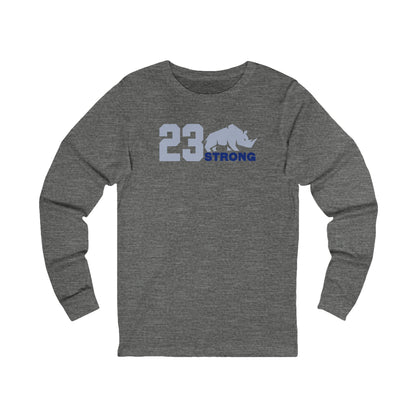 Baseball - 23 Strong | Unisex Jersey Long Sleeve Tee