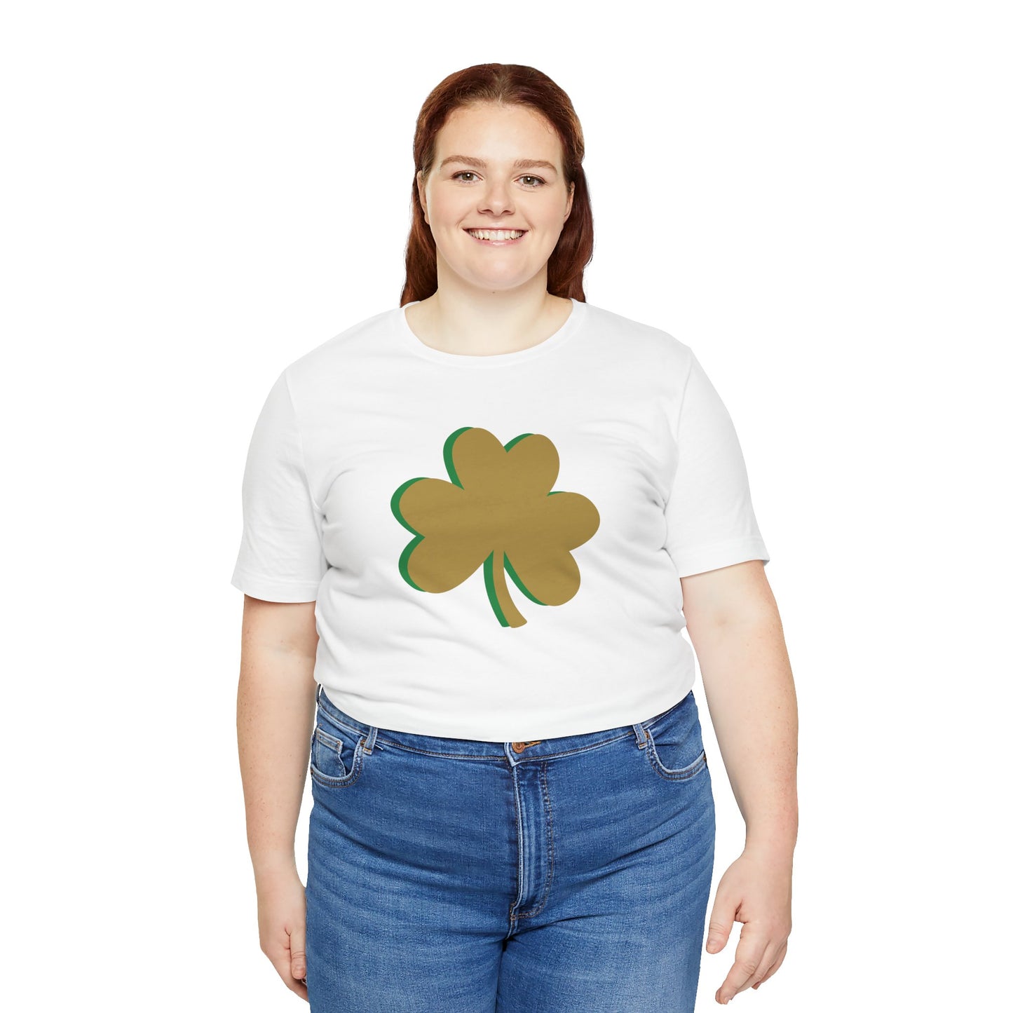 South Bend Shamrock - Gold / Green - Unisex Jersey Short Sleeve Tee