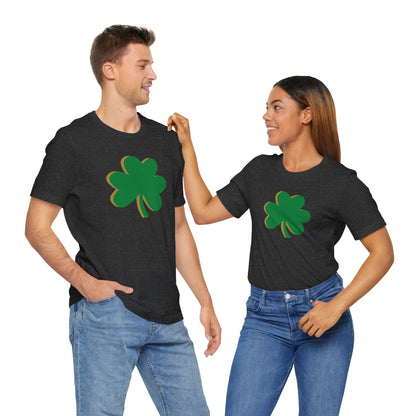 South Bend Shamrock - Green / Gold - Unisex Jersey Short Sleeve Tee