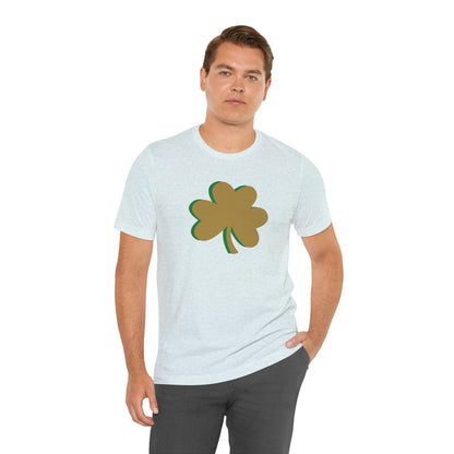 South Bend Shamrock - Gold / Green - Unisex Jersey Short Sleeve Tee