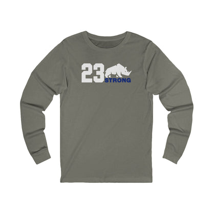 Baseball - 23 Strong | Unisex Jersey Long Sleeve Tee