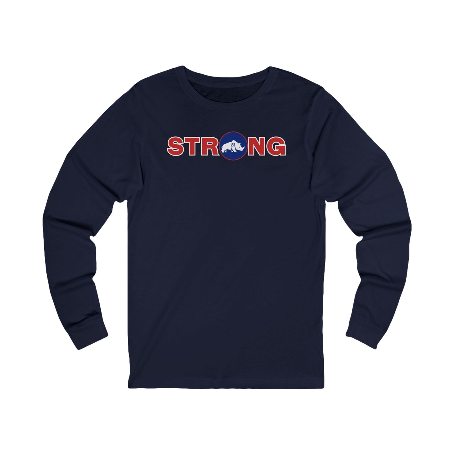 Baseball - 23 Strong | Unisex Jersey Long Sleeve Tee