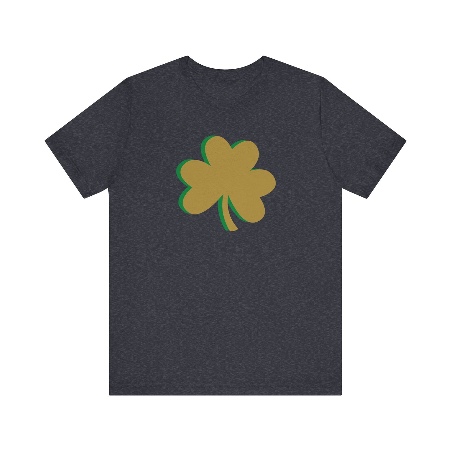 South Bend Shamrock - Gold / Green - Unisex Jersey Short Sleeve Tee