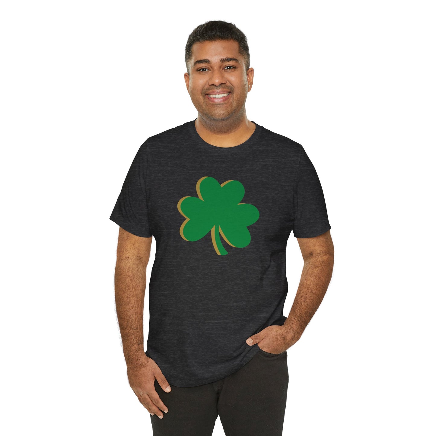 South Bend Shamrock - Green / Gold - Unisex Jersey Short Sleeve Tee