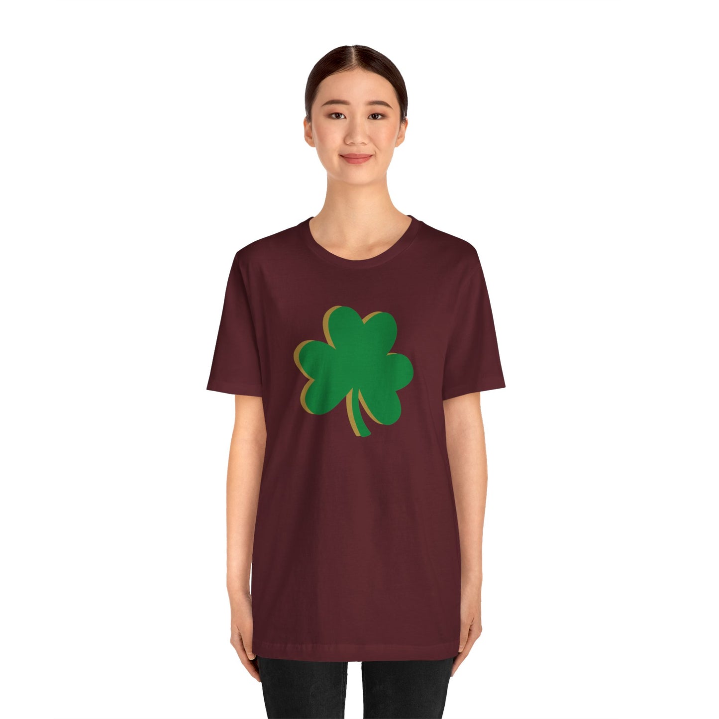 South Bend Shamrock - Green / Gold - Unisex Jersey Short Sleeve Tee