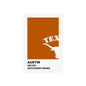 University of Texas Team Paint Swatch - Austin Burnt Orange