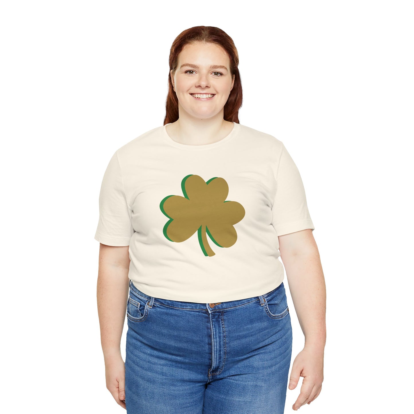 South Bend Shamrock - Gold / Green - Unisex Jersey Short Sleeve Tee