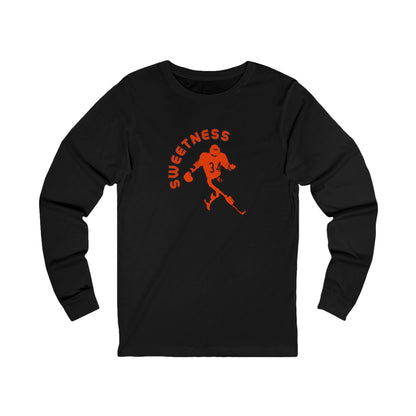 Football - Sweetness | Unisex Jersey Long Sleeve Tee