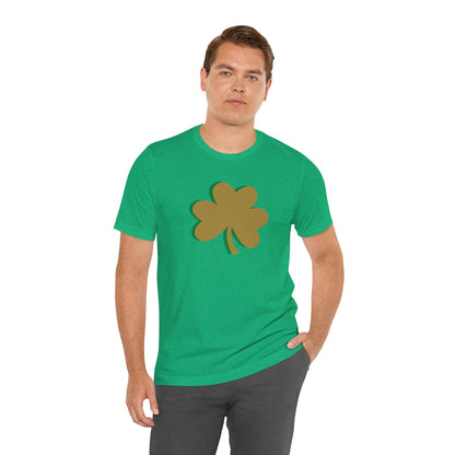 South Bend Shamrock - Gold / Green - Unisex Jersey Short Sleeve Tee