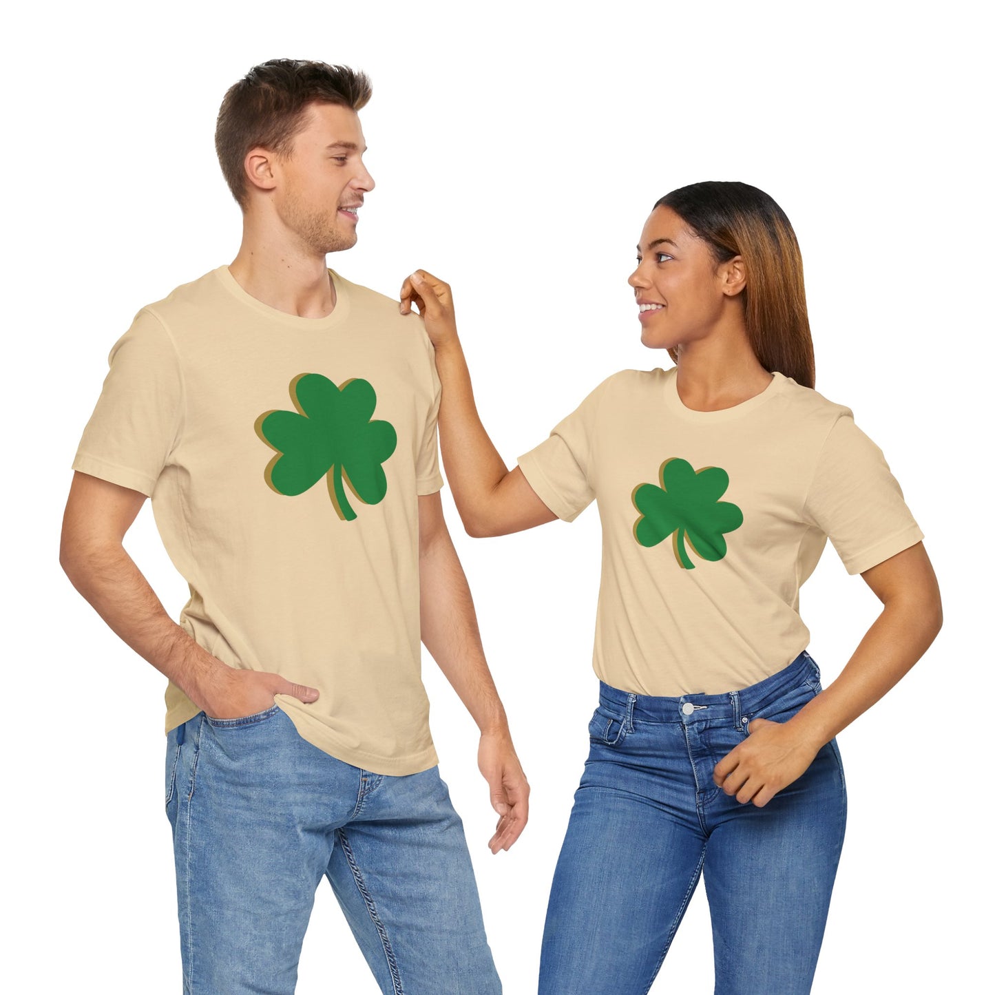 South Bend Shamrock - Green / Gold - Unisex Jersey Short Sleeve Tee