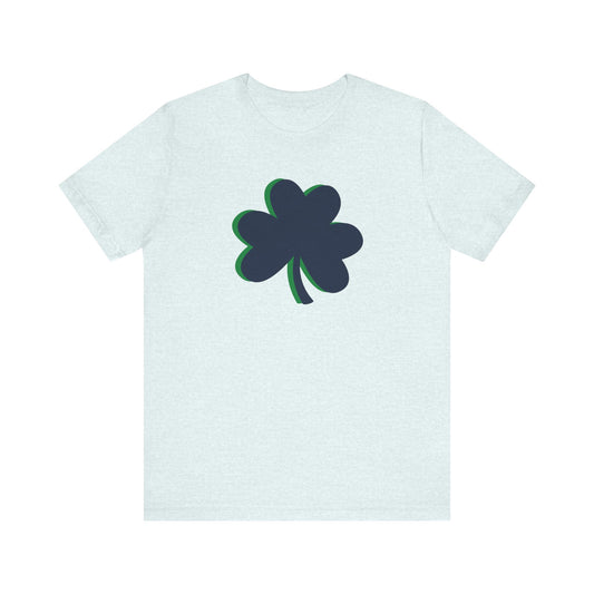 South Bend Shamrock - Blue / Green - Unisex Jersey Short Sleeve Tee