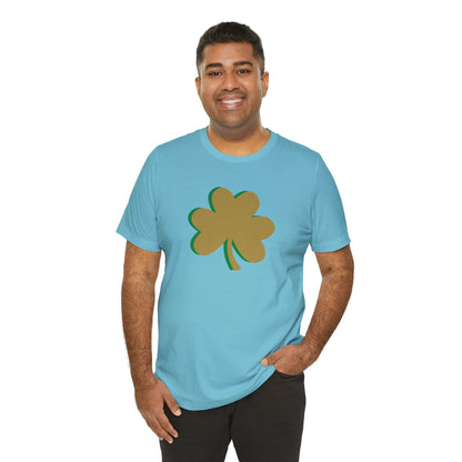 South Bend Shamrock - Gold / Green - Unisex Jersey Short Sleeve Tee