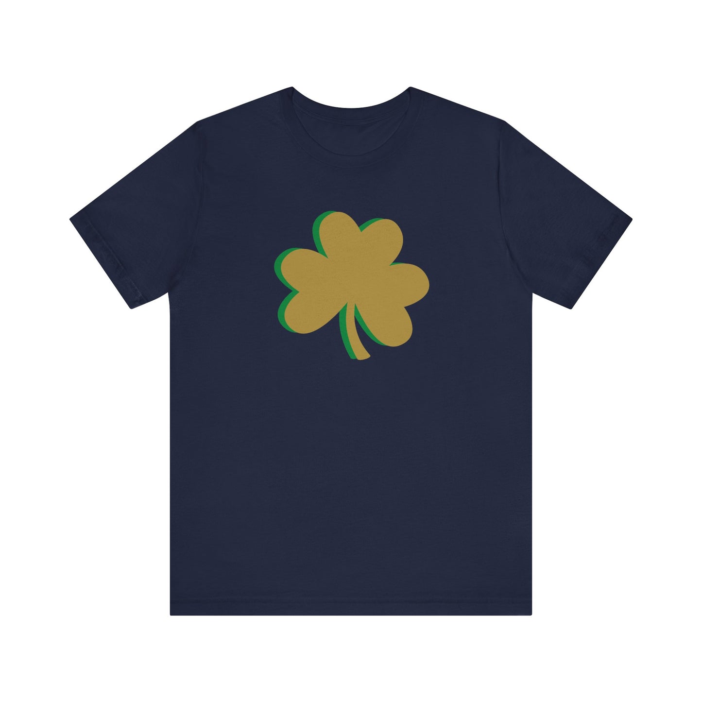 South Bend Shamrock - Gold / Green - Unisex Jersey Short Sleeve Tee