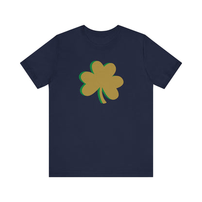 South Bend Shamrock - Gold / Green - Unisex Jersey Short Sleeve Tee