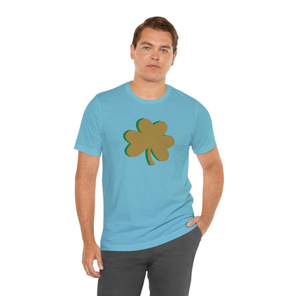 South Bend Shamrock - Gold / Green - Unisex Jersey Short Sleeve Tee