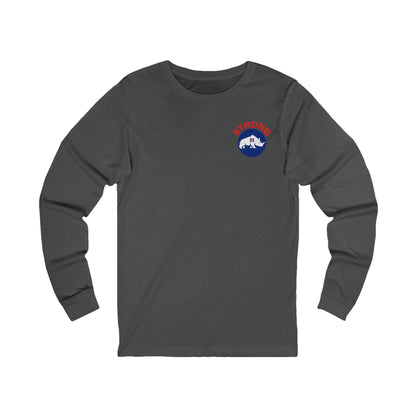 Baseball - 23 Strong | Unisex Jersey Long Sleeve Tee