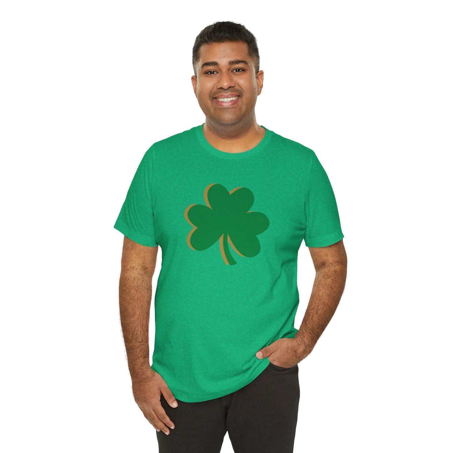 South Bend Shamrock - Green / Gold - Unisex Jersey Short Sleeve Tee