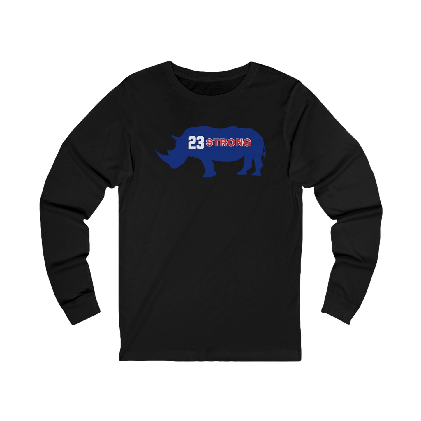 Baseball - 23 Strong | Unisex Jersey Long Sleeve Tee