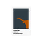 University of Texas Team Paint Swatch - Austin Dark Gray