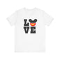 Love Mickey - Black Unisex Jersey Short Sleeve Tee