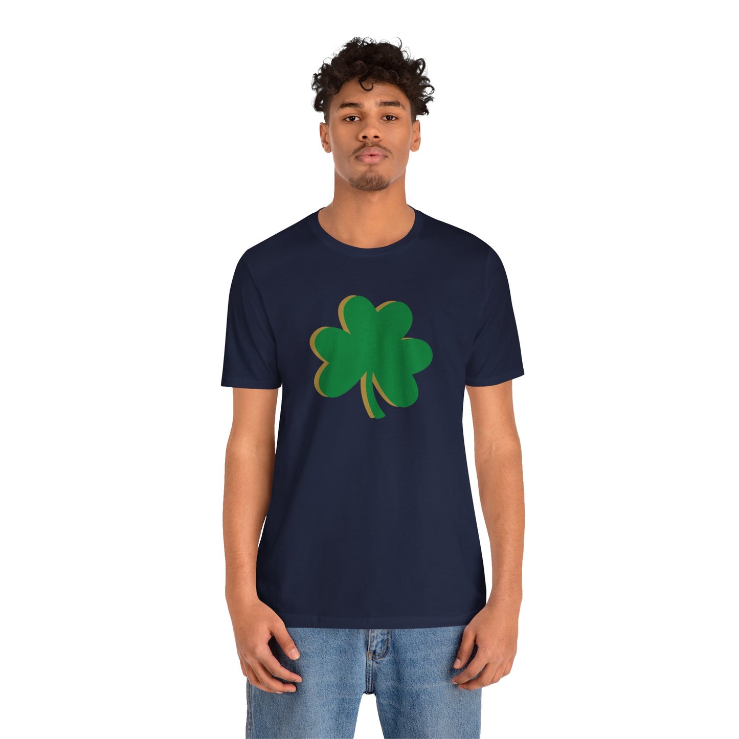 South Bend Shamrock - Green / Gold - Unisex Jersey Short Sleeve Tee