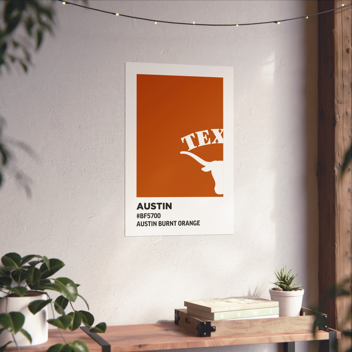 University of Texas Team Paint Swatch - Austin Burnt Orange